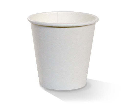 8oz PE Coated SW Cup Plain White 1000/CTN